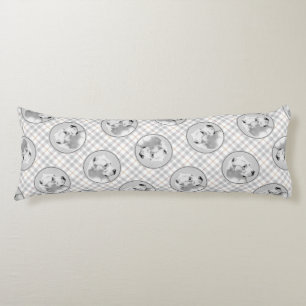 Cojín Dogo Argentino Pintura Mastiff Arte Perro Original