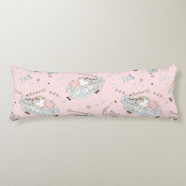 Cojín Dormir ovejas y bebés (Anverso)