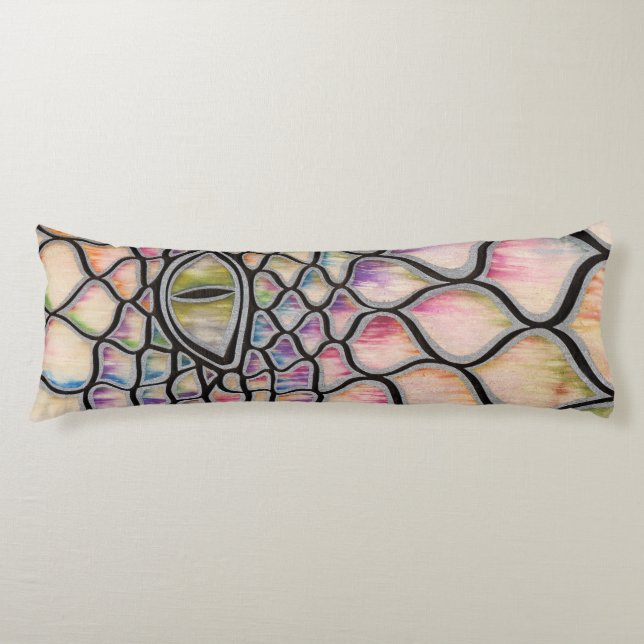 Cojín Dragón del arco iris (Anverso)