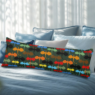 Cojín Dragones Fantasía de Vuelo Verde