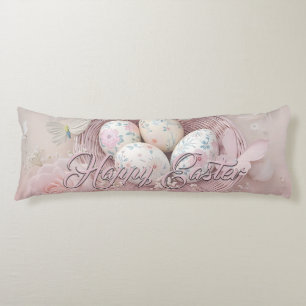 Cojín Dulce Alegría de Pascua con Motivo Floral