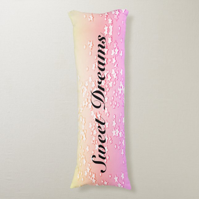 Cojín Dulce Sueños Dolor Corporal Pillow (Frente vertical)