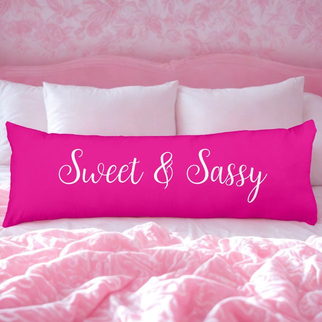 Cojín Dulce y Sassy Rosa (Subido por el creador)