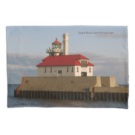 Cojín Duluth Harbour South Pierhead funda de almohada li