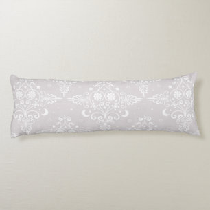 Cojín Dusty Rose Celestial Damask Patrón Boho