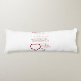 Cojín El amor es el amor paciente es amable 1 Corintios