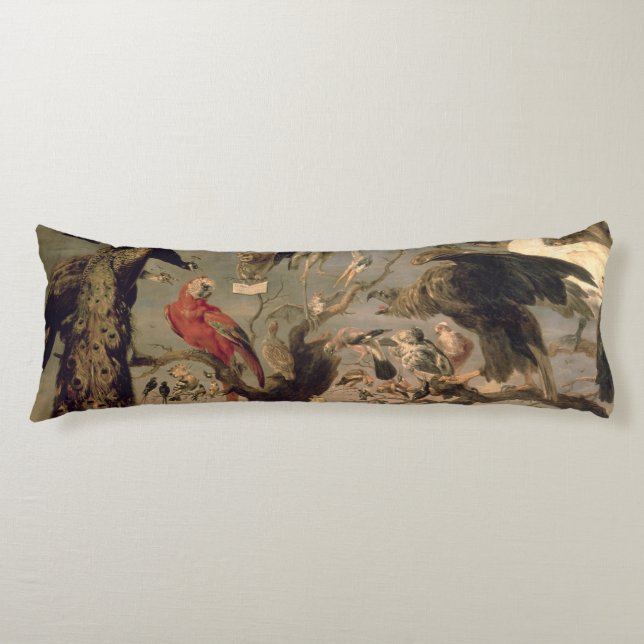 Cojín El concierto 2 del pájaro (Anverso)