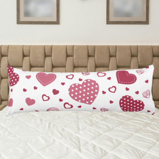 Cojín El día de San Valentín de corazones cortos
