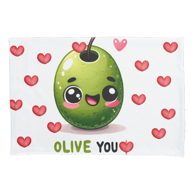 Cojín El día de San Valentín Funda de Pillow (Anverso-izquierdo)