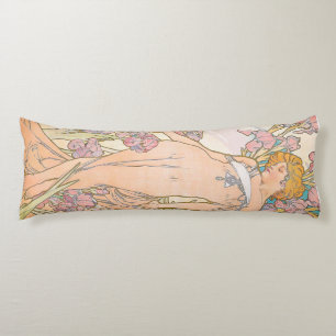 Cojín El Iris (1897) de Alphonse Mucha