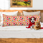 Cojín El otoño vibrante deja un patrón multicolor<br><div class="desc">Perfecto para regalos de otoño y ocasiones,  este vibrante patrón de hojas multicolores le dará alegría a su habitación</div>