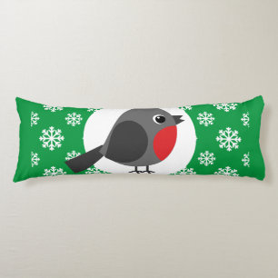 Cojín El Personalizado Robin con las copas de nieve