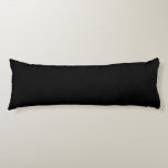 Cojín Elegant Solid Black<br><div class="desc">🖤 Black Black is the color resulting from the complete absorption of visible light, making it the darkest shade. In light, it represents the absence of all color. In pigment, it is the combination of all colors, blended until no individual hue remains. Cultural & Psychological Meaning: Symbolism: Often associated with...</div>