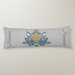Cojín Elegante Namaste Lotus Flor Zen Yoga Meditación