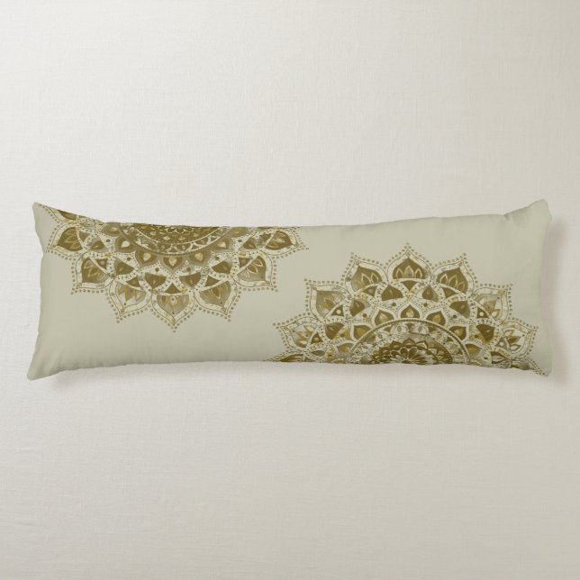 Cojín Elegante y colorido Mandala estilo India 4 (Anverso)