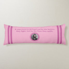 Cojín Empoderando la verdadera vida de guerrero superhér