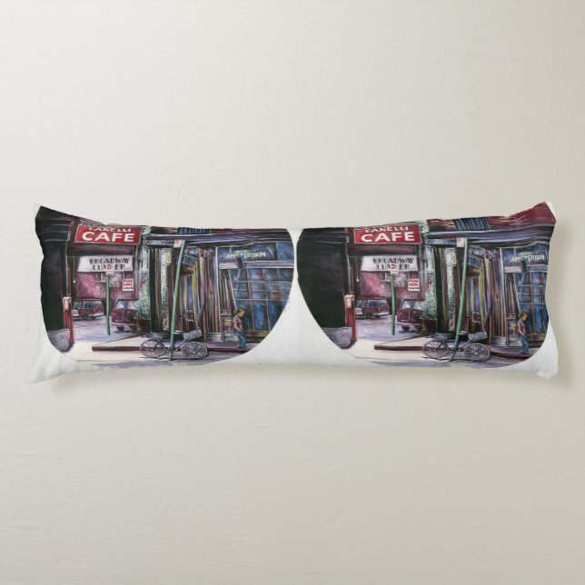 Cojín Encanto de Fanelli, Nueva York, Soho, Nueva York (Anverso)