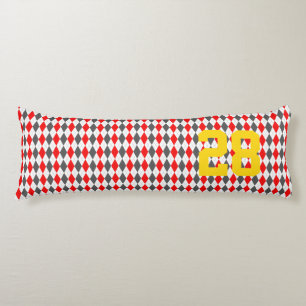 Cojín Equipo Spirit Argyle Sports Player NUMBER Age Fun