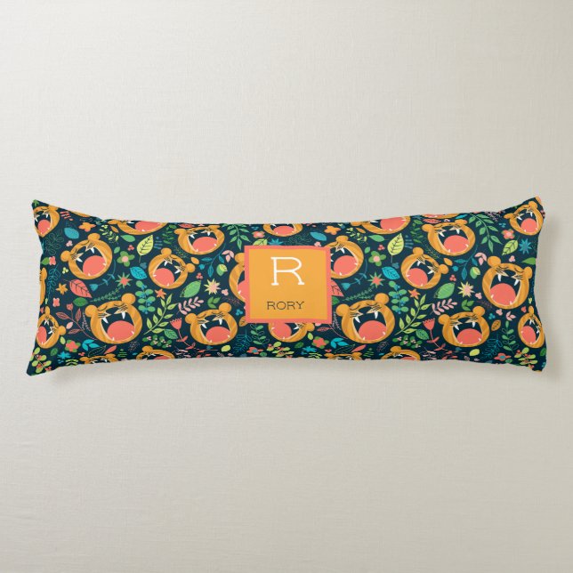 Cojín Escúchame Roar la jungla de tigres personalizada (Anverso)