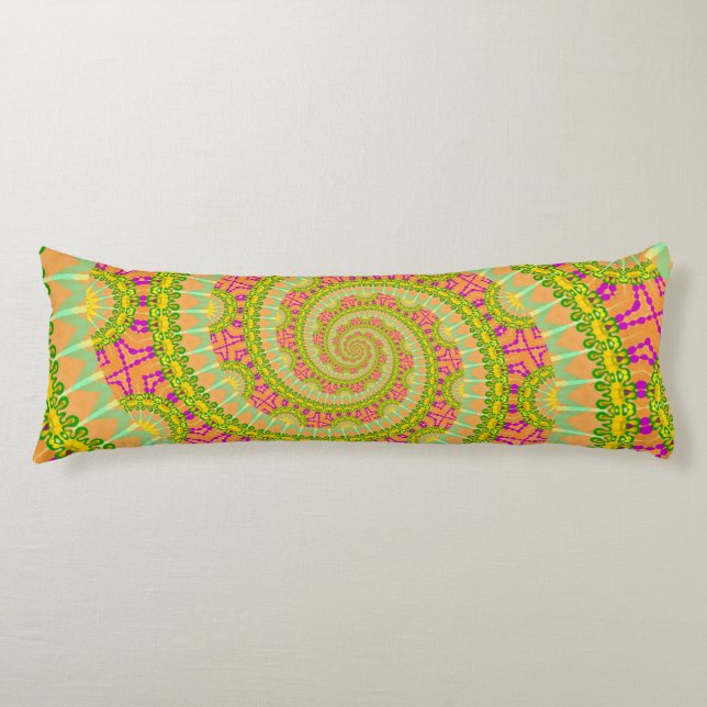 Cojín Espiral de energía de las flores SUNNY (Anverso)