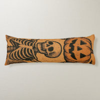 Esqueletos de Halloween vintage/retro