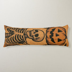 Cojín Esqueletos de Halloween vintage/retro