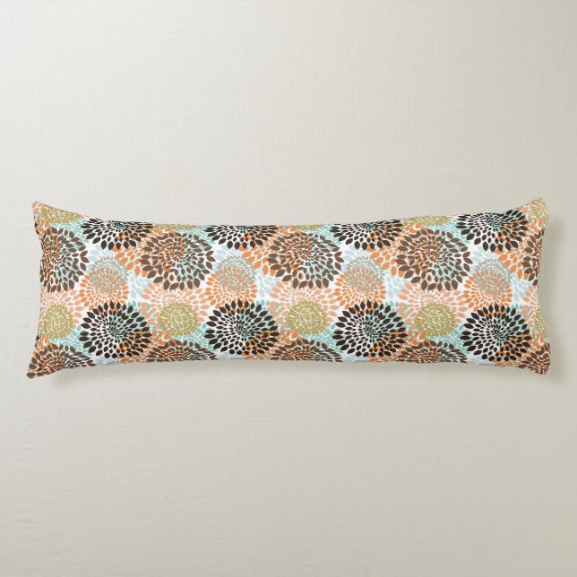 Cojín Estampado de flores 7 (Anverso)