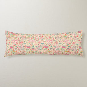 Cojín Estampado de flores brillante