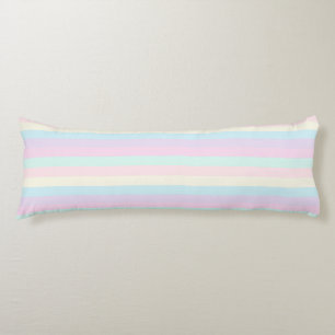 Cojín Estanques horizontales del Sherbet Arcoiris Pastel