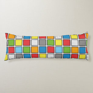 Cojín Estilo de libro de historietas Cuadrados Pillow