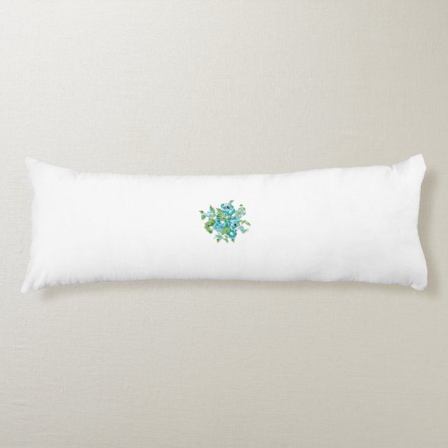 Cojín Estilo Decorativo, Mint Cream, Azul Fuente, Verde  (Anverso)