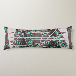 Cojín Estrella fractal de la complejidad del futuro retr