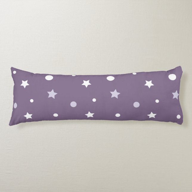 Cojín Estrellas púrpuras (Anverso)