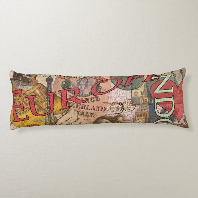 Cojín Europa Viaja Viajes Viajes Viajes Europa París Fra (Reverso)