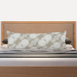 Cojín Extraños de Perlas Elegante Elegante de Blanco