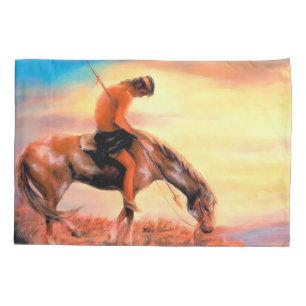 Cojín Extremo de la funda de almohada del nativo