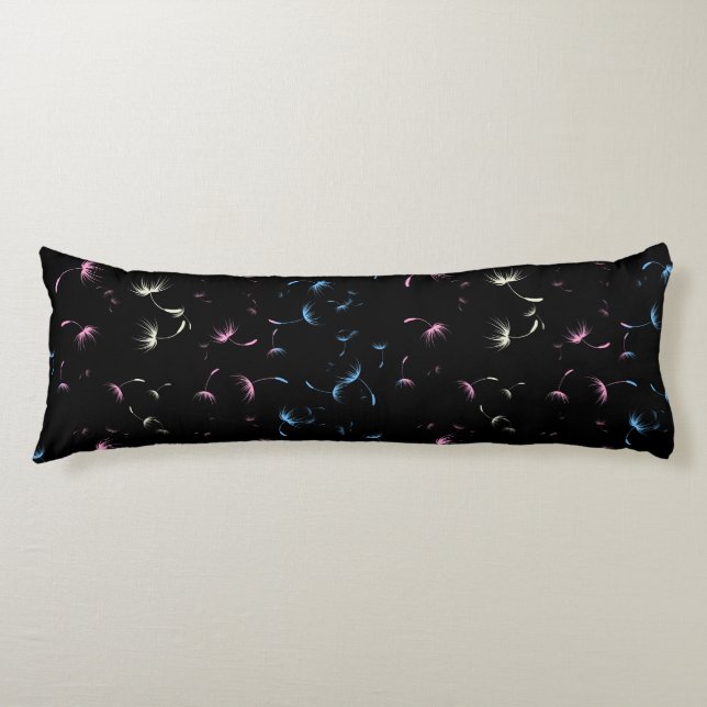 Cojín Falln Dandelion Semilla Orgullo Transgénero (Anverso)