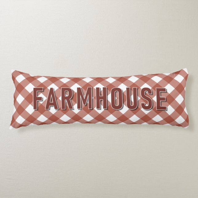 COJÍN FARMHOUSE GINGHAM (Anverso)
