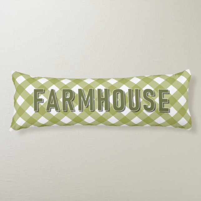 COJÍN FARMHOUSE GINGHAM (Anverso)