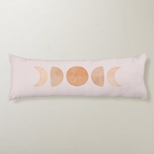 Cojín Fases rosas de la luna - Pilar del cuerpo lumbar