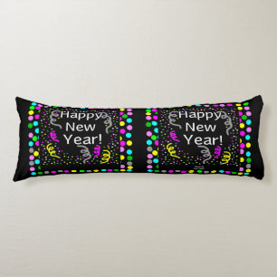 Cojín Feliz Año Nuevo Saludos Body Pillow