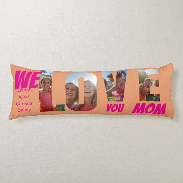 Cojín Feliz Día de la Madre Amor (Anverso)