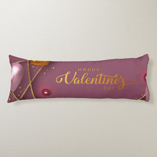 Cojín Feliz Día de San Valentín (Anverso)