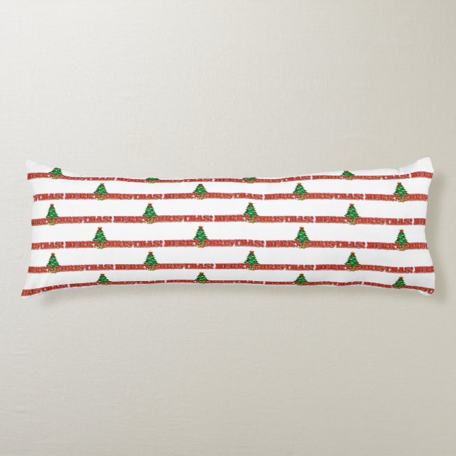 Cojín Feliz Navidad Decoración (Anverso)