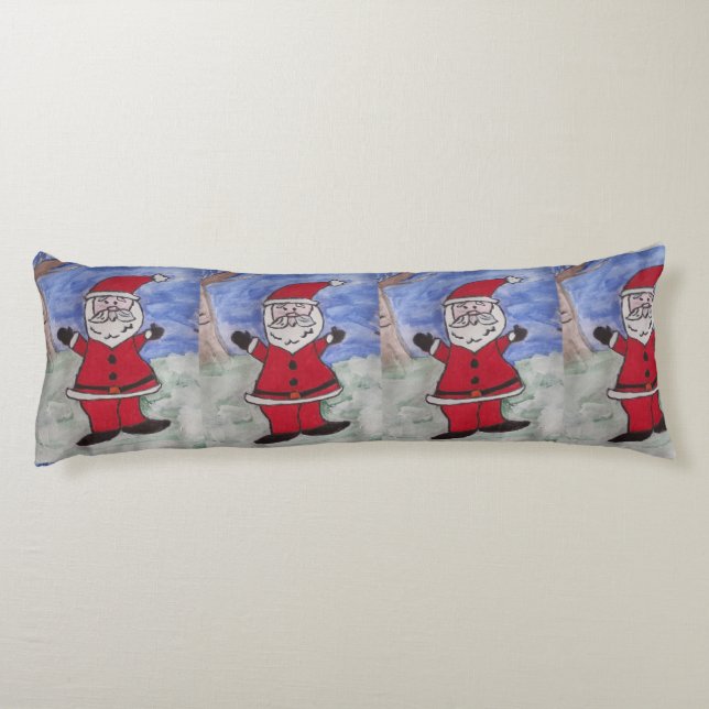 Cojín Feliz Santa (Reverso)