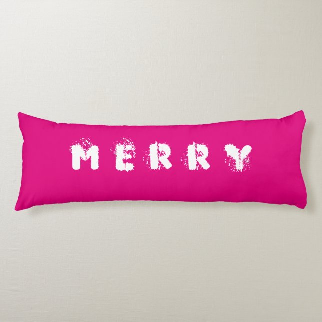 Cojín FERRY Merry Christmas Body Pillow (Anverso)