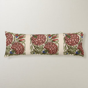 Cojín Flor de clavel Tile Antiguo Arte Rústico