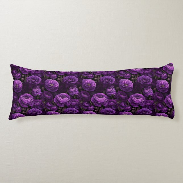 Cojín Flor de Ranúnculo Interiores Cálidos Decoración Ún (Anverso)