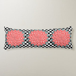 Cojín Flor digital por Kenneth Yoncich