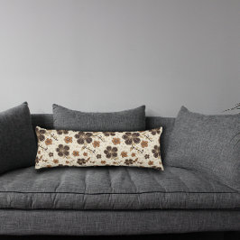 Cojín Flor natural marrón